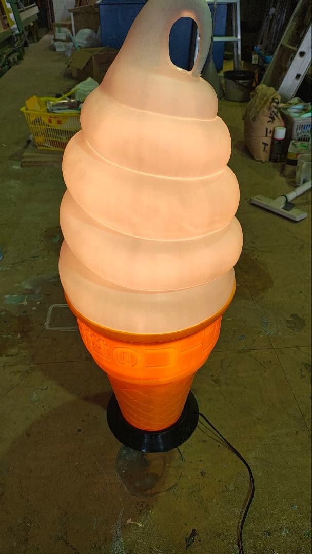 ソフトクリームディスプレイライト