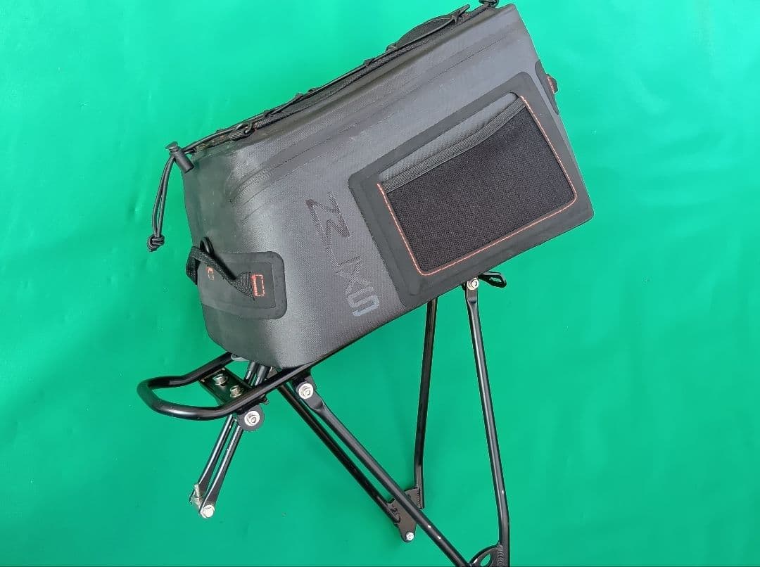 ラックタイム製リアキャリアと　15Lトランクバッグのセット KHS F20RC