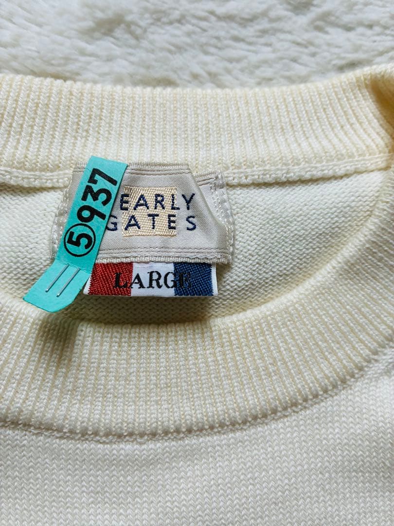 Pearly Gates PGSCアイボリーセーター