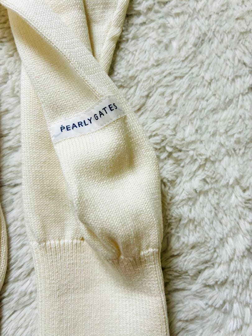 Pearly Gates PGSCアイボリーセーター