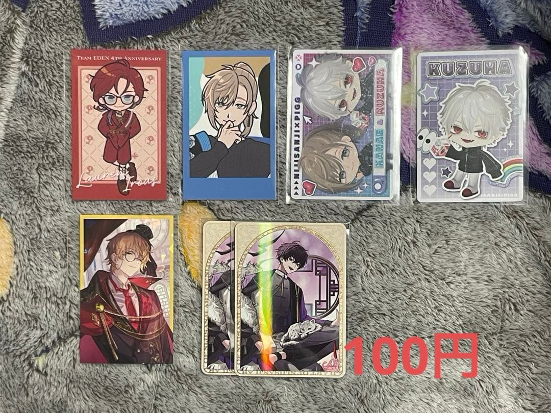 にじさんじ ボイスカード ノスタルジアコレクション 缶バッジ まとめ売り