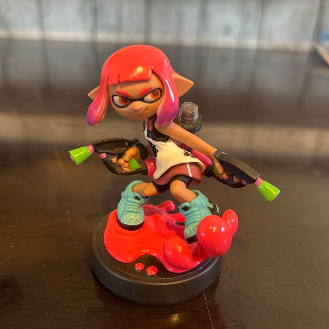 任天堂・スプラトゥーンamiibo　ガール　タコボーイ　タコ　タコガール　アオリ