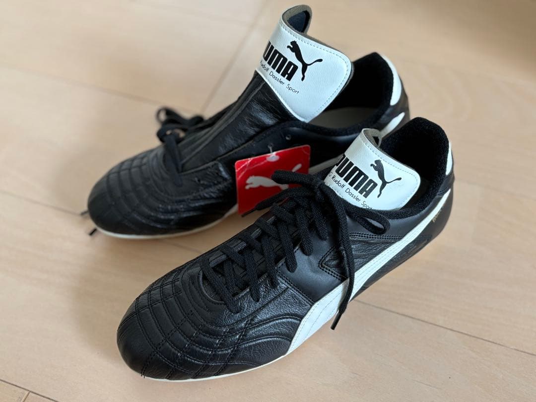 プーマ パラメヒコ ブラックホワイト スパイク 28cm 880577