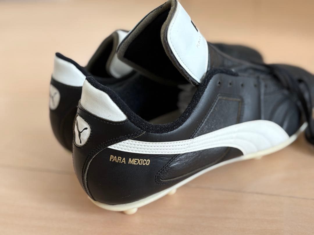 プーマ パラメヒコ ブラックホワイト スパイク 28cm 880577