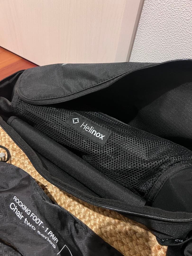 helinox chair two 2脚＋ロッキングフット2個