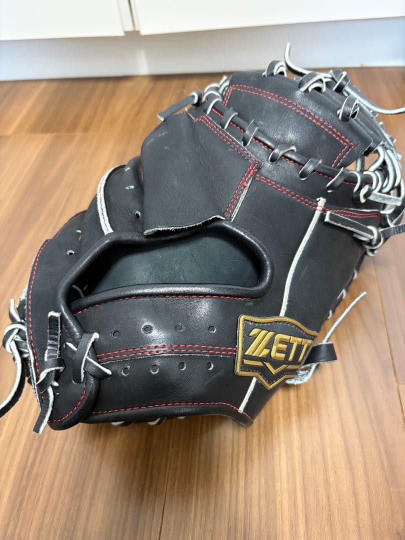 ZETT 軟式野球グローブ キャッチャーミット　黒　Neo status VL