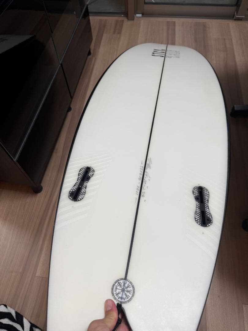 ステイシー　ミッドレングスツイン　ニットケース　フィン付　6'4