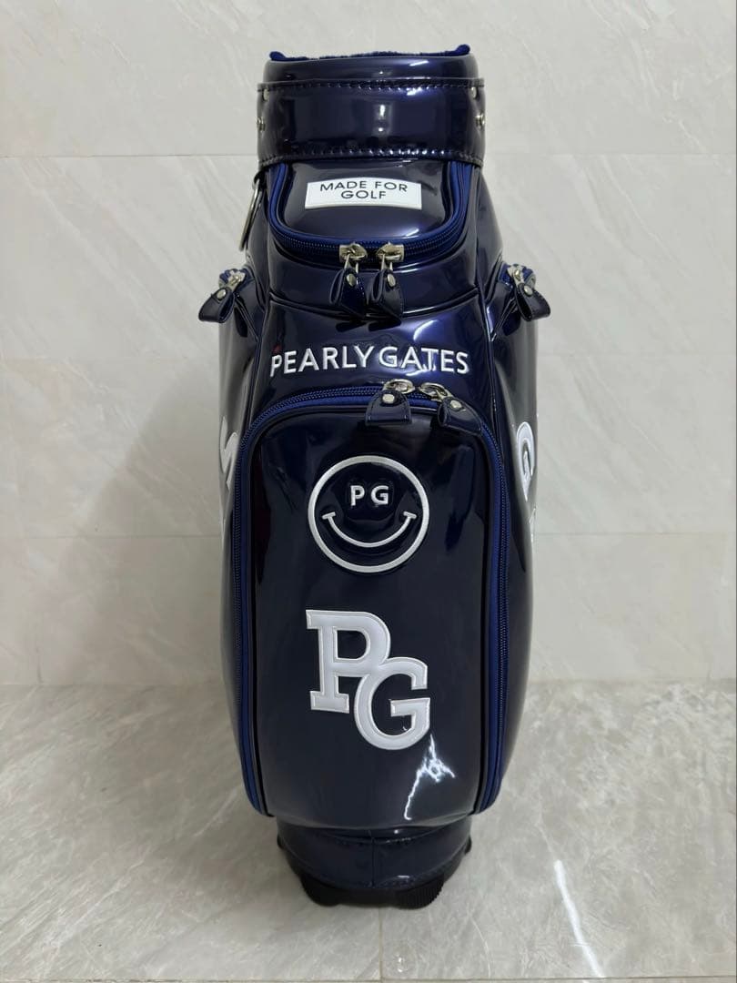 j*i様 PEARLY GATES キャディバッグ ネイビー ゴルフバッグ