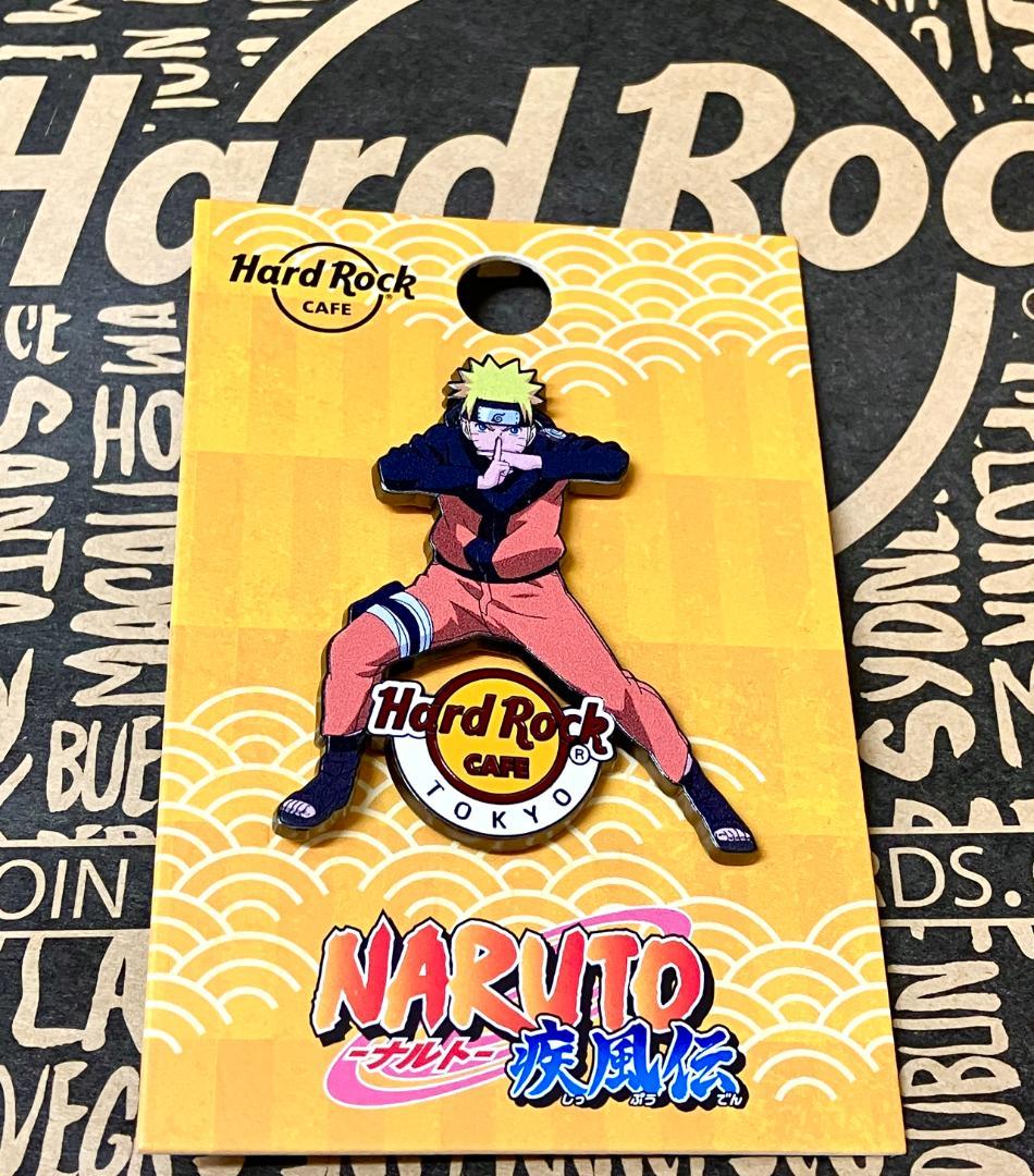 特価❤️ハードロックカフェ◆5店舗・6点◆NARUTO ナルト 【限定】ピンバッジ