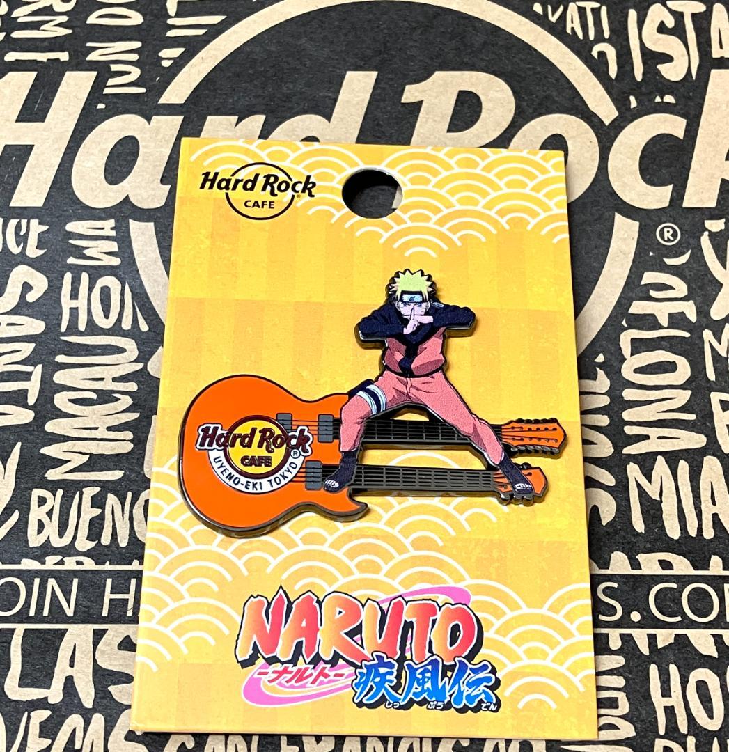 特価❤️ハードロックカフェ◆5店舗・6点◆NARUTO ナルト 【限定】ピンバッジ
