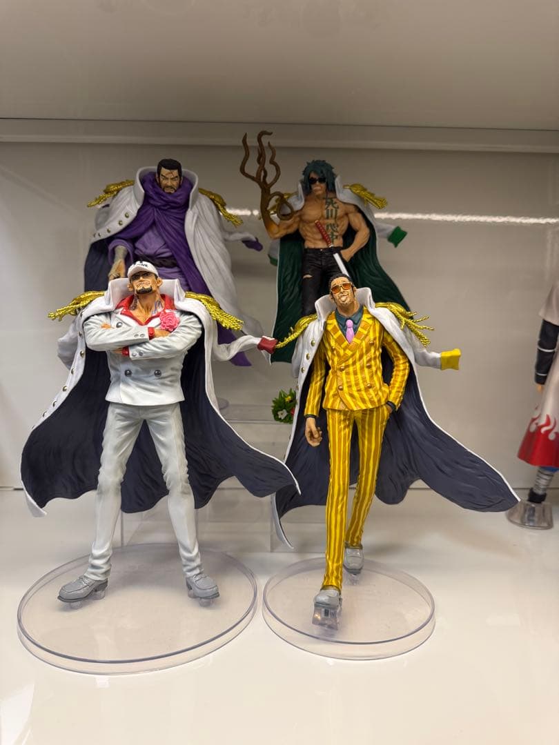 ワンピース　絶対的正義　フィギュア　4種セット　コンプ　一番くじ