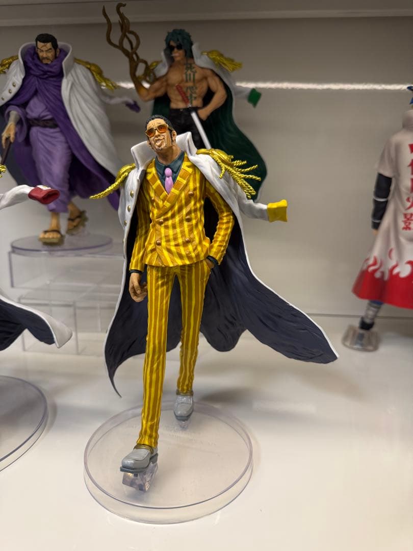 ワンピース　絶対的正義　フィギュア　4種セット　コンプ　一番くじ