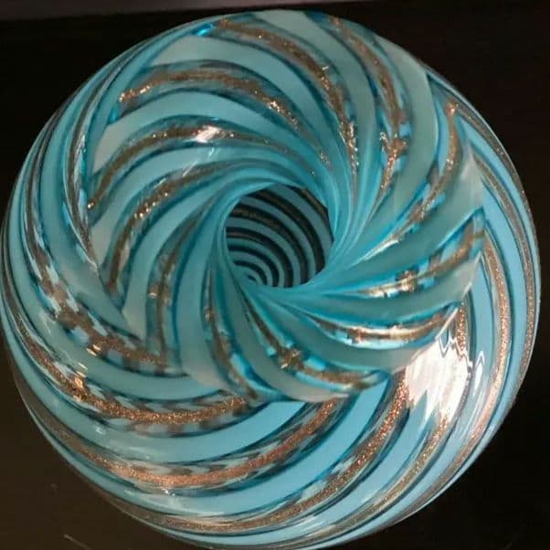 ベネチアングラス　イタリア　ムラーノ　ボトル