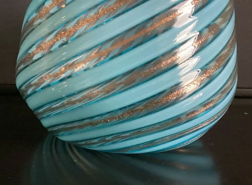 ベネチアングラス　イタリア　ムラーノ　ボトル