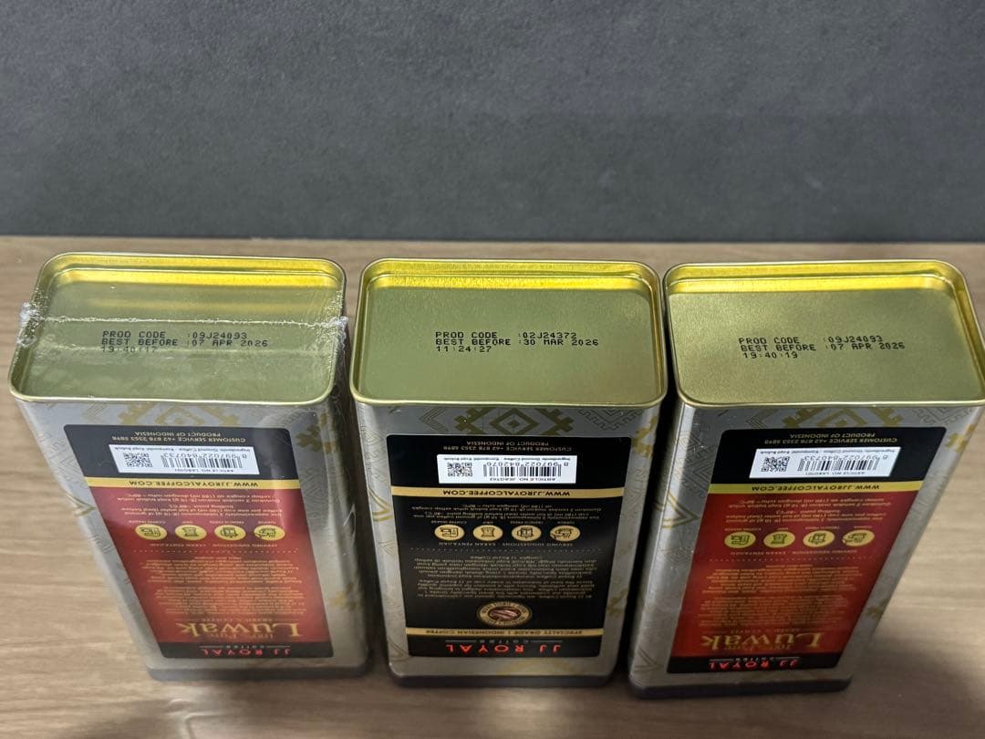 JJ  Coffee ジャバ・エステート　100%ピュア・ルアック