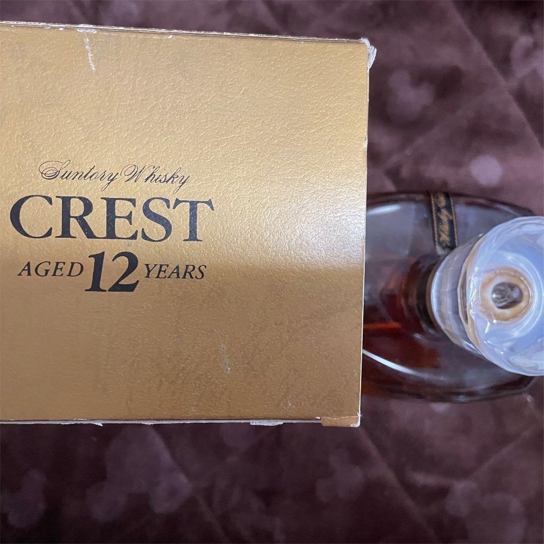 クレスト12年　箱付き