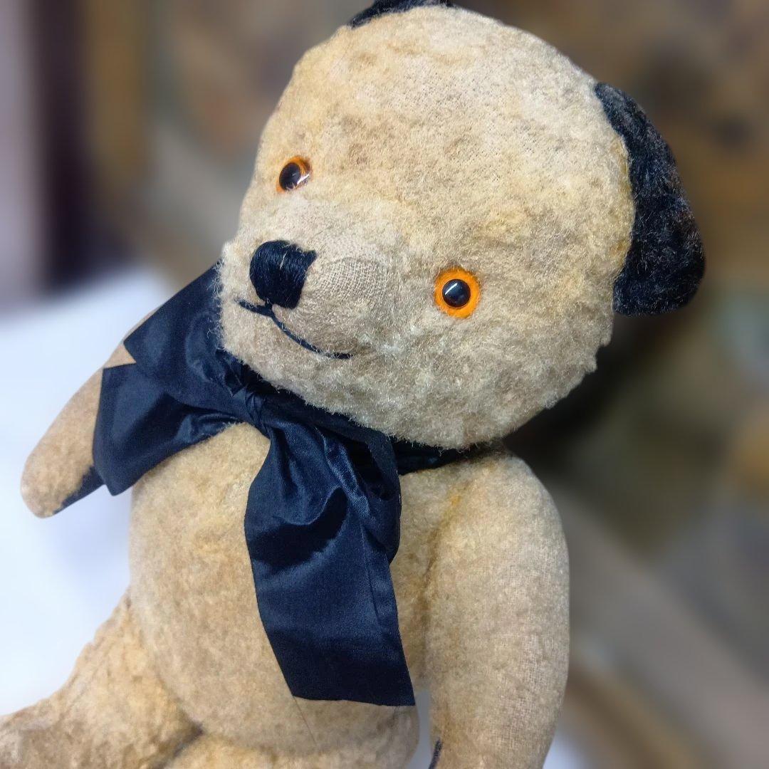 ♥イギリスからやって可愛いアンティーク　スーティーテディベア♥