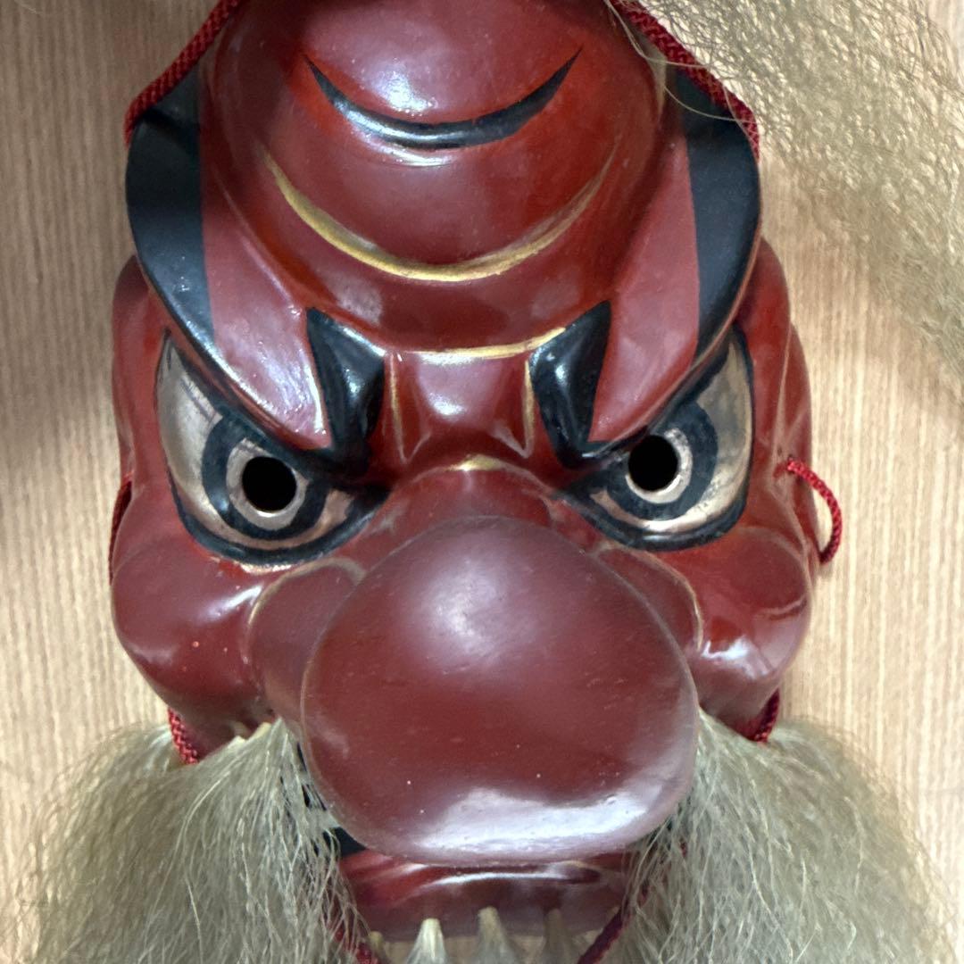 石見神楽　天狗　日下義昭　能面