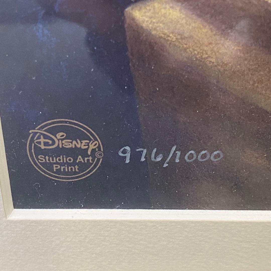 ミッキー魔法使い 限定版　スワロフスキー　エディションリトグラフ