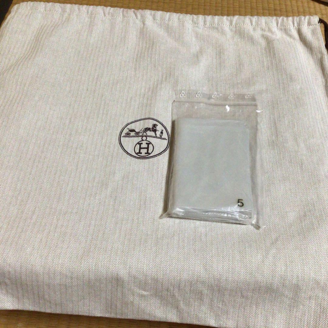 エルメス HERMES バーキン35空箱　レインカバー、保存袋付き