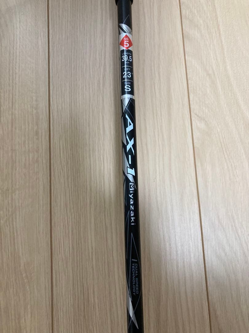 【シモやん】XXIO X-eks 5UT S 純正シャフト グリップ HC