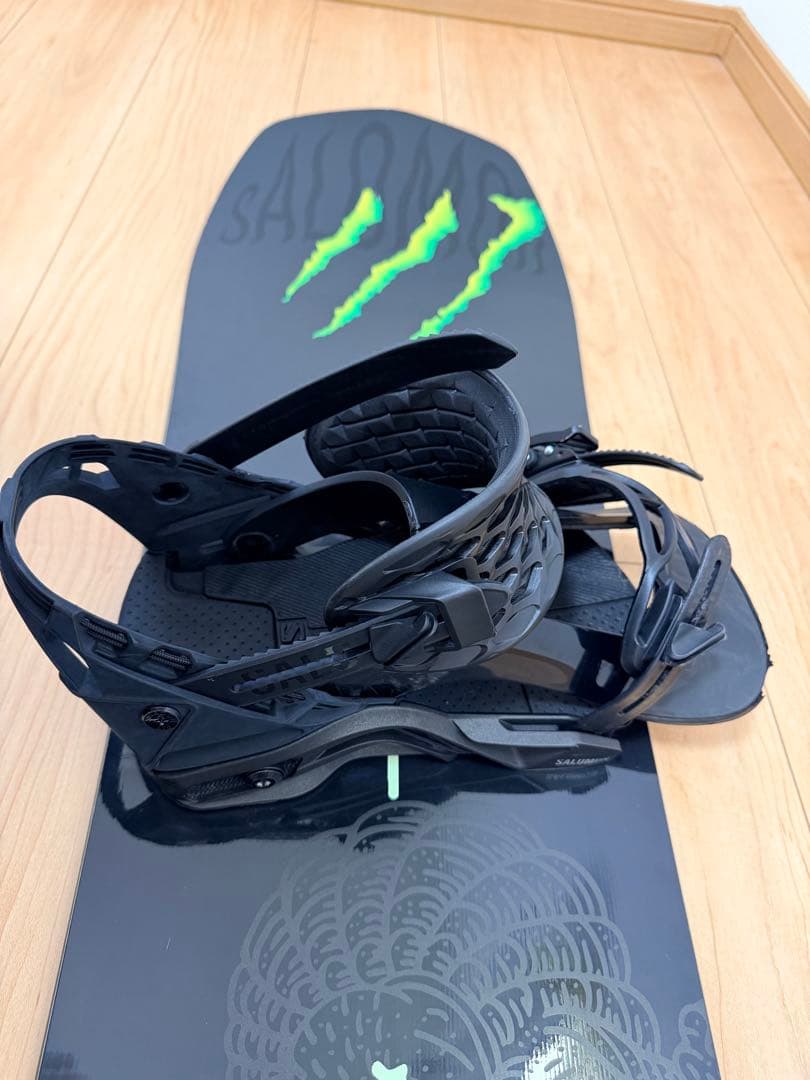 Salomon スノーボード 【アサシンプロ】バインディング【ホログラム】セット