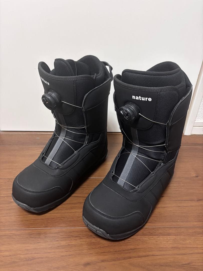 新品 ARBN エアボーン BOA スノーボードブーツ 黒 メンズ　27.5cm