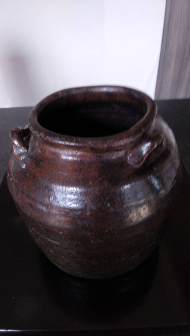 古瀬戸　瀬戸焼　アンティーク　六古窯　古美術　茶壷　古道具