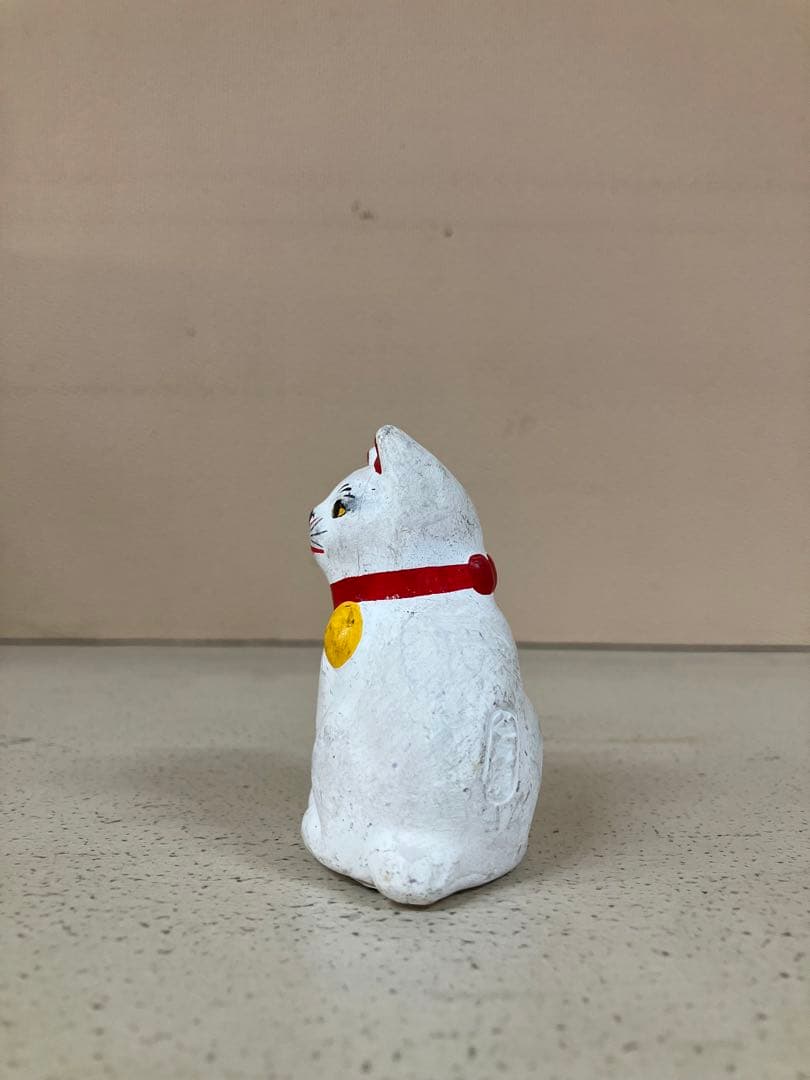 招き猫　今戸焼　人形