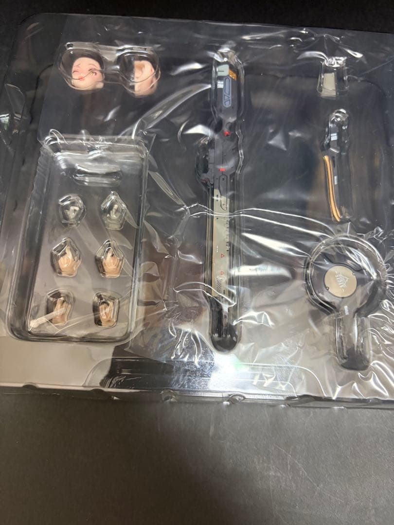 【ジャンク/加工有】スネイルシェル可動フィギュア5体+専用オプション1個セット