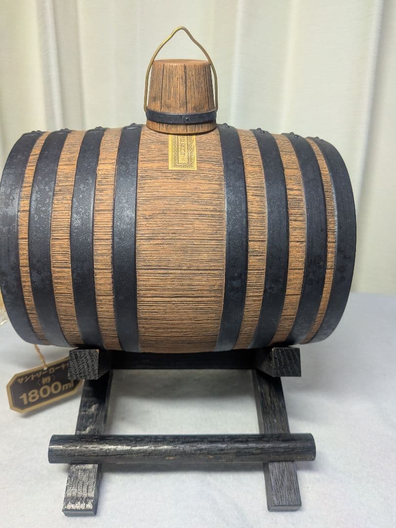 【未開栓】古酒サントリーウイスキー ロイヤル 樽型 1928年製