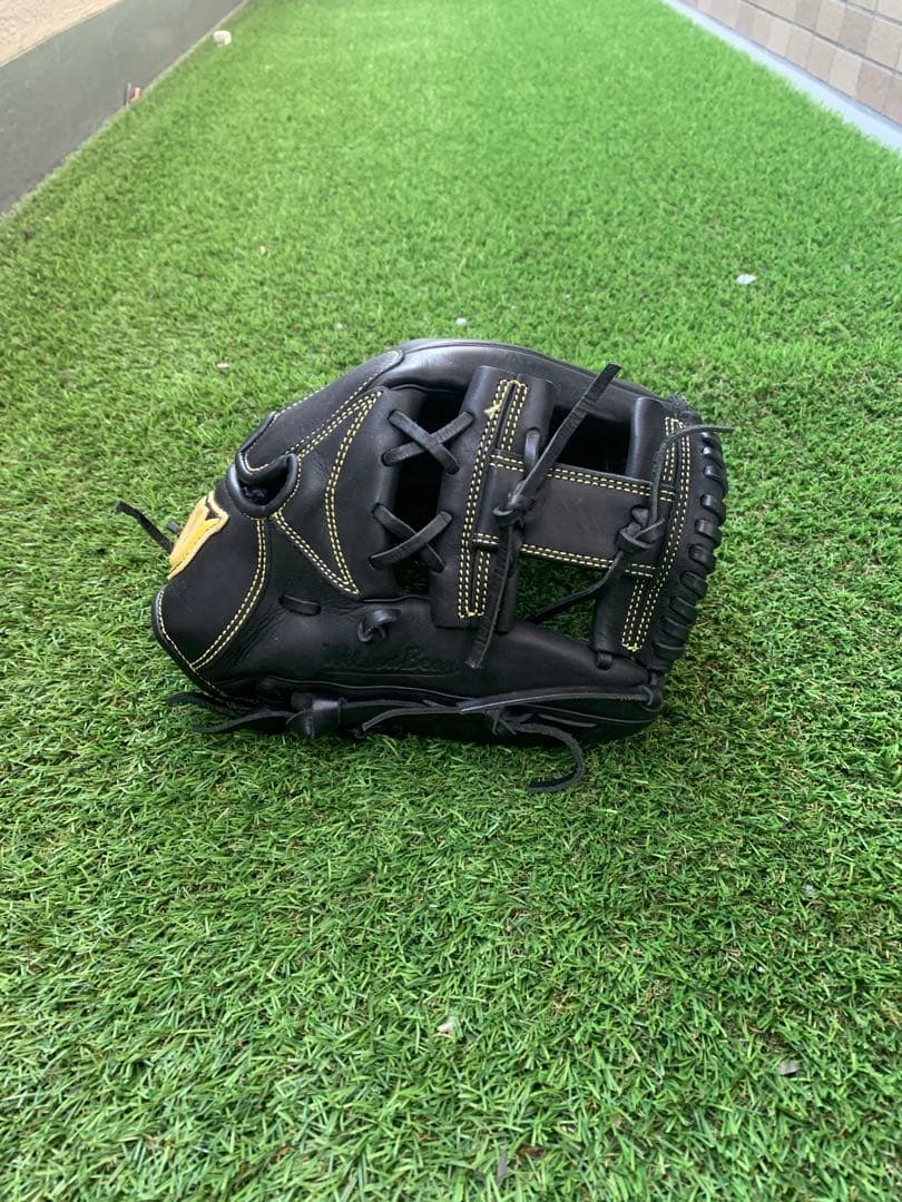 【新品・未使用】Wilson bear ソフトボール・軟式野球グローブ 黒