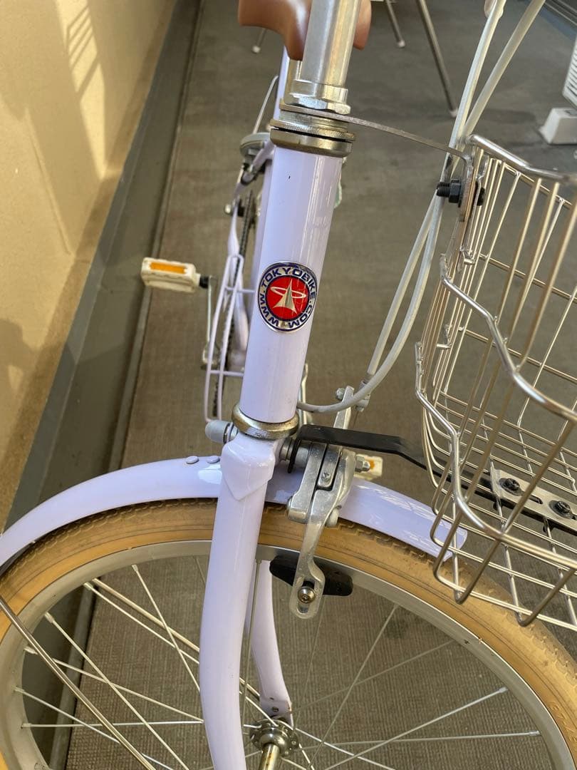 ［直接引き渡し］TOKYOBIKE Jr.STEP カラーライラック　サイズM