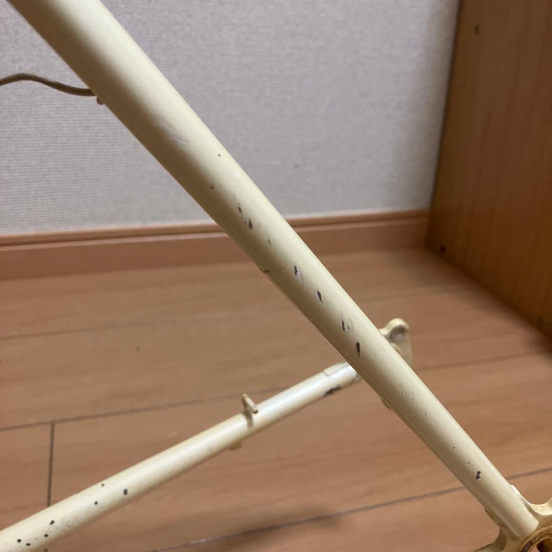 TOEI ランドナーフレーム　サイズ　530mm 色　パールホワイト