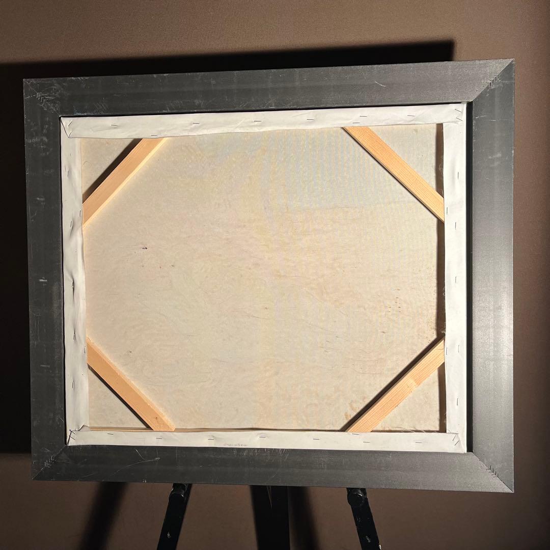 手書き油絵 ゴッホ 昼 仕事の間の休憩 額付 絵画 インテリア 油彩画