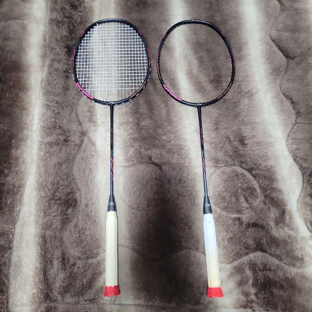 リーニン アックスフォース80 2本セット バドミントン ラケット