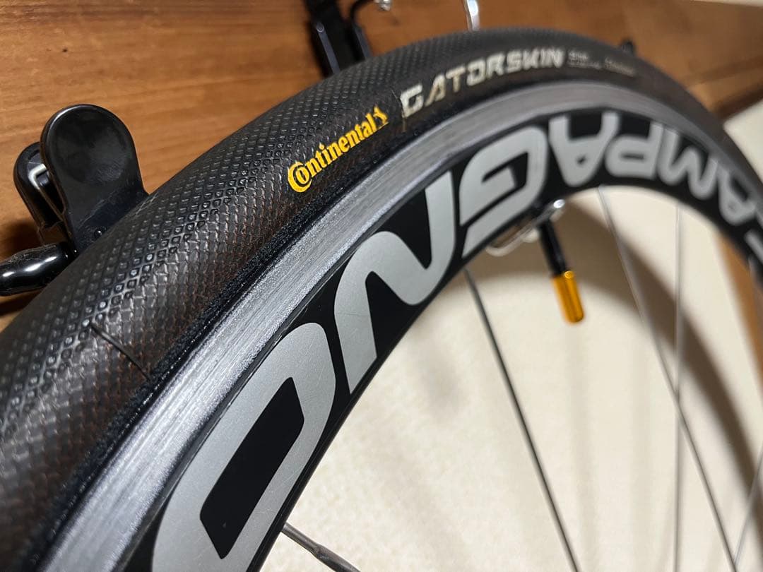 Campagnolo Pistaトラックホイールセット チューブラータイヤ付