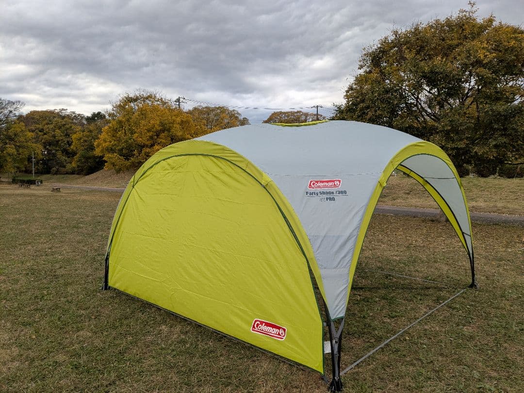 コールマン　パーティーシェード360+サイドウォール+メッシュスクリーンハンガー