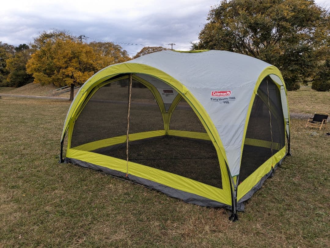 コールマン　パーティーシェード360+サイドウォール+メッシュスクリーンハンガー