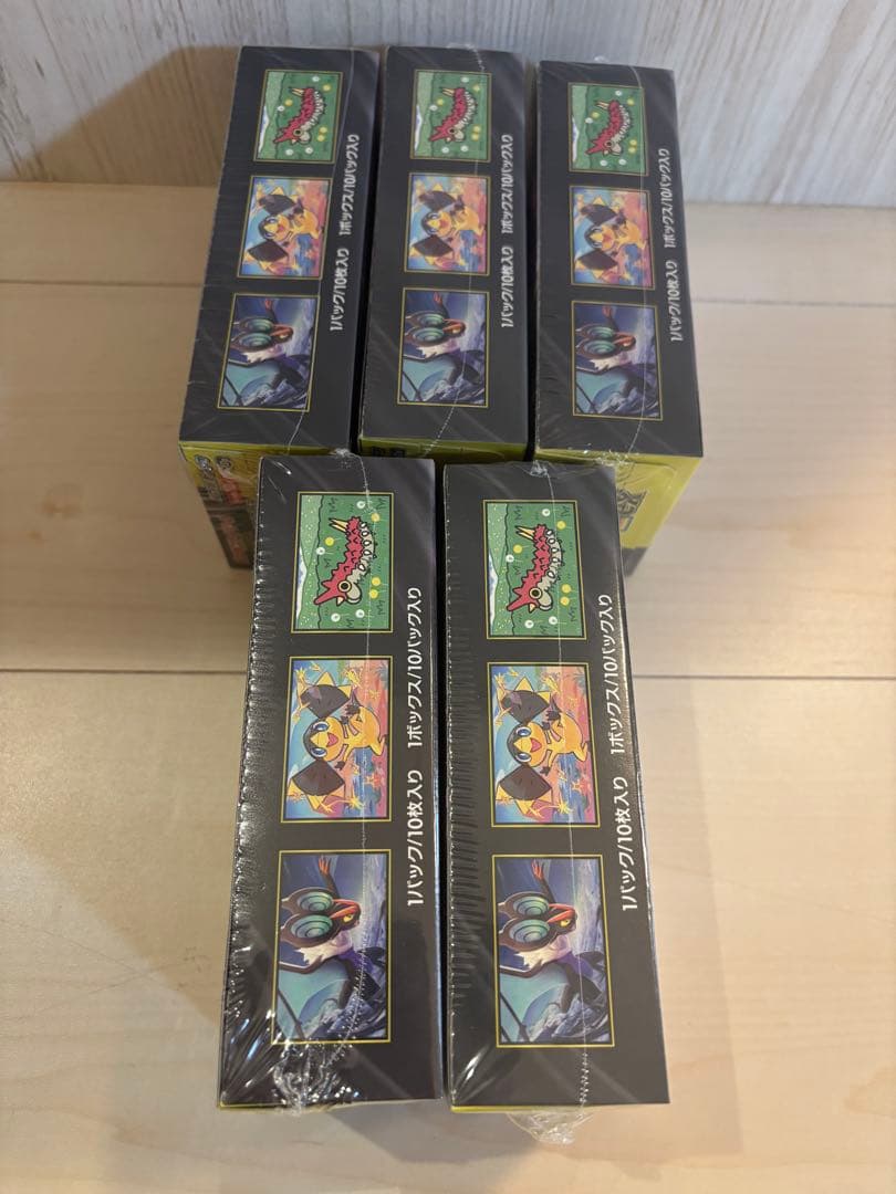 ポケモンカードゲーム MEGAドリームEX ボックス 5個セット　シュリンク付き