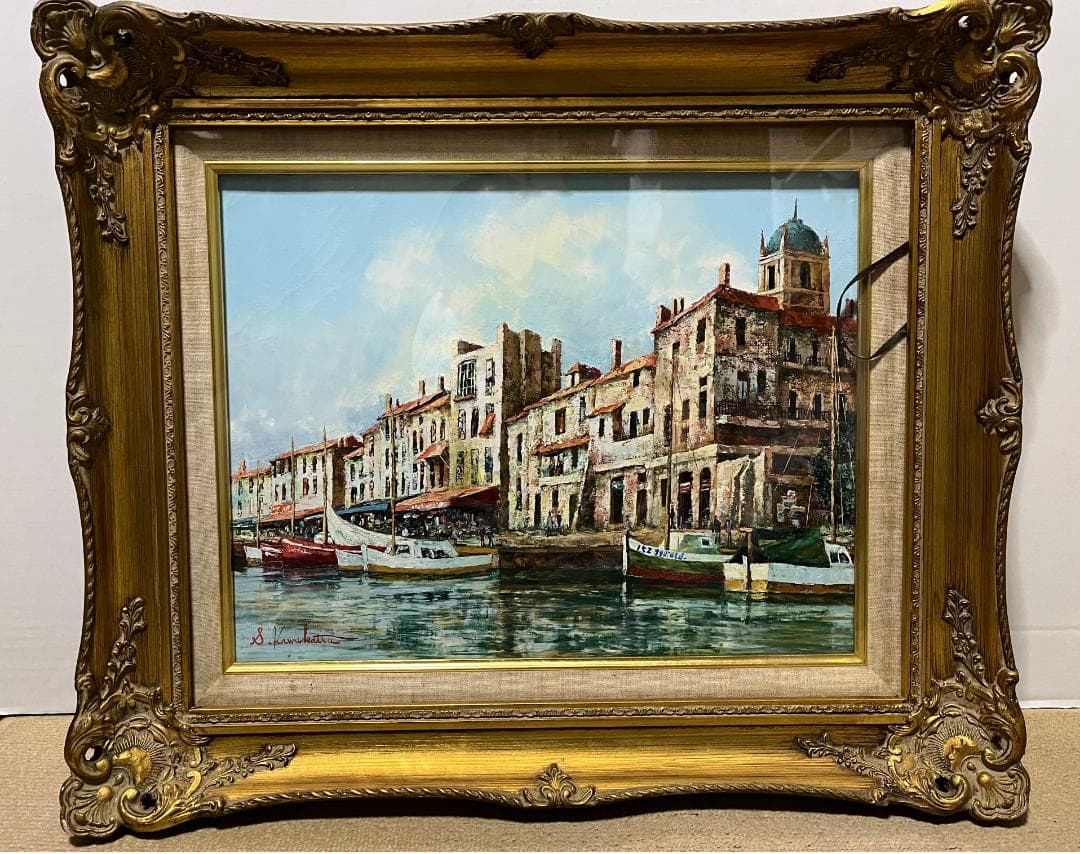 レイ　絵画　川勝茂弘 港