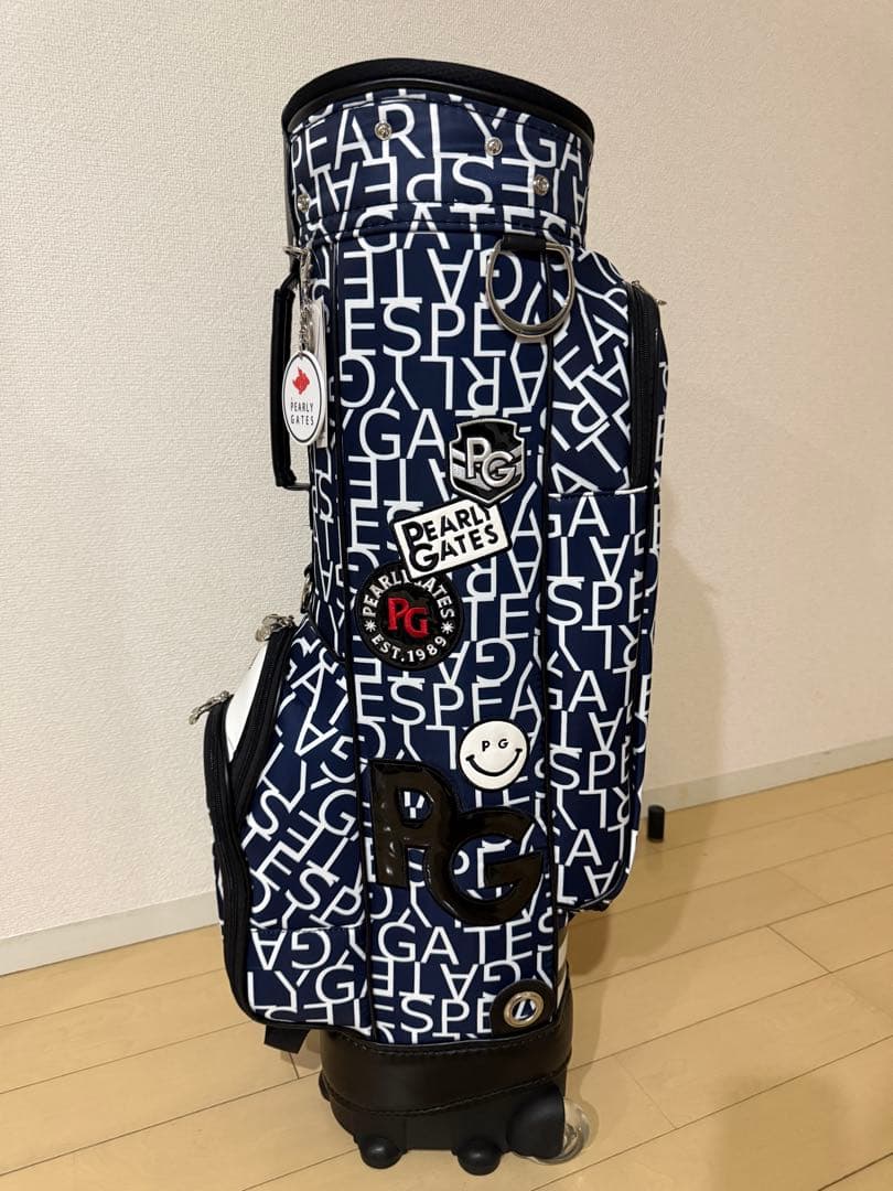 PEARLY GATES 女性用キャディバッグ　パーリゲイツ　キャスター付き