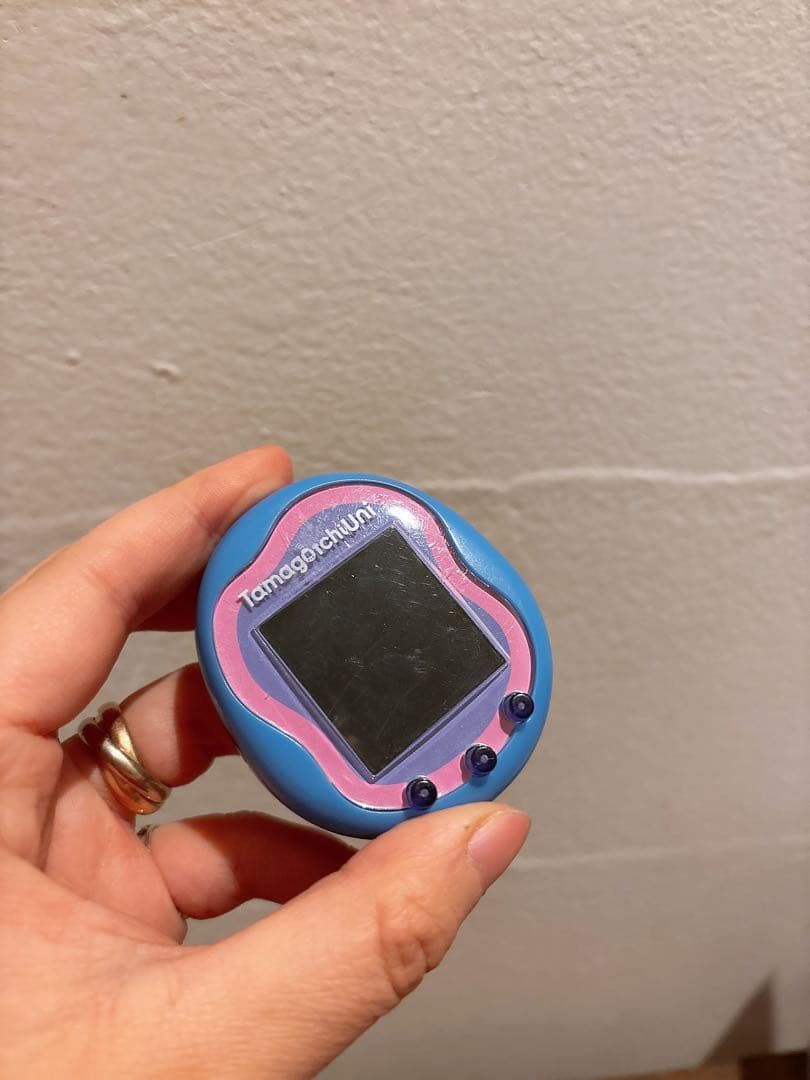 本日限り★Tamagotchi Uni blue たまごっち ユニ バンド付き
