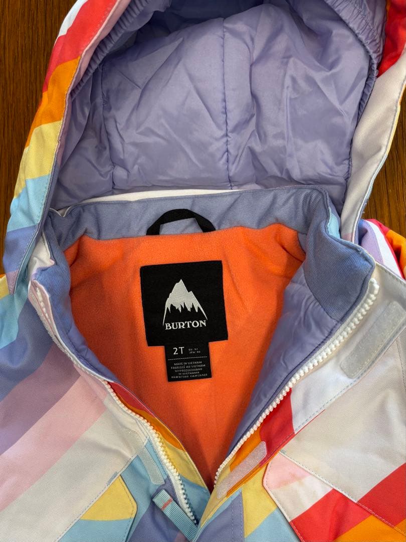 Burton 子供用 スノーウェア 2T マルチカラー