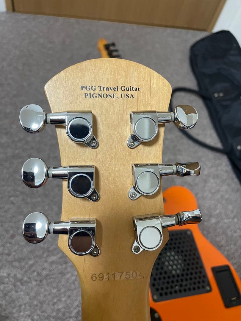 Pignose エレキギター オレンジ