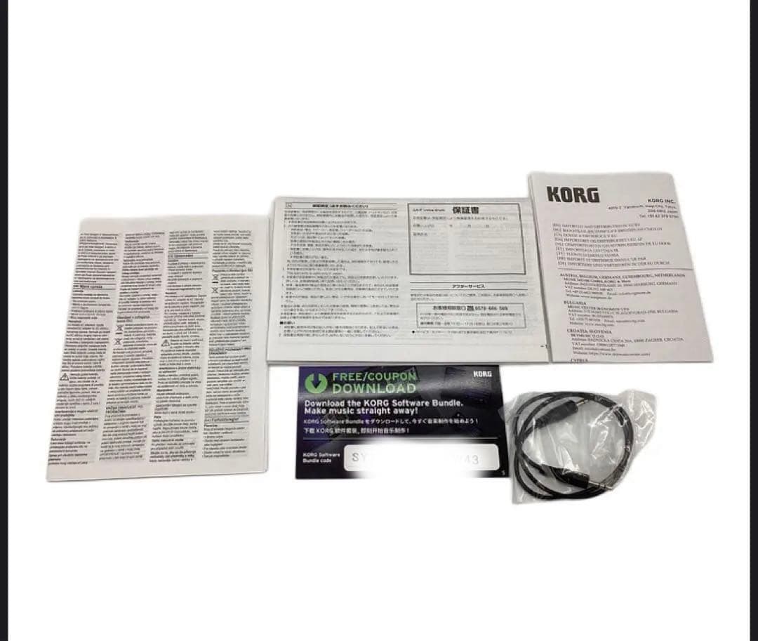 KORG volca drum デジタル打楽器シンセサイザー