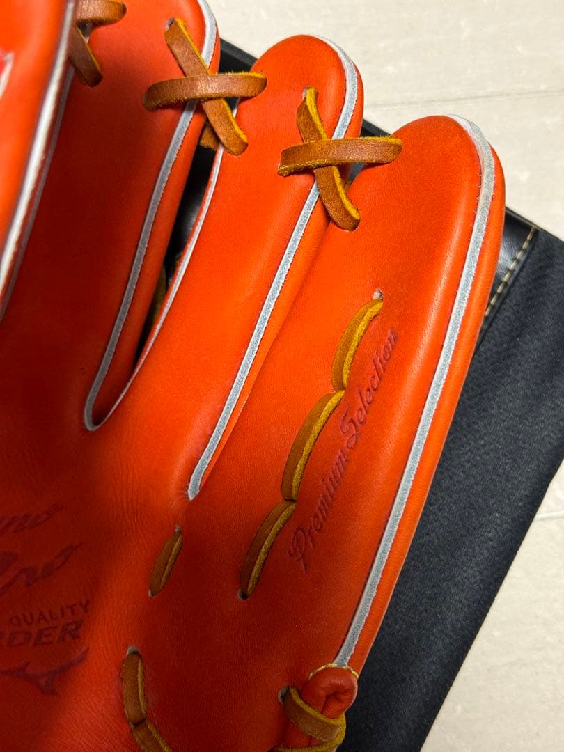 Mizuno Pro 硬式オーダーグローブ 長岡モデル+5mm 小ユニ仕様
