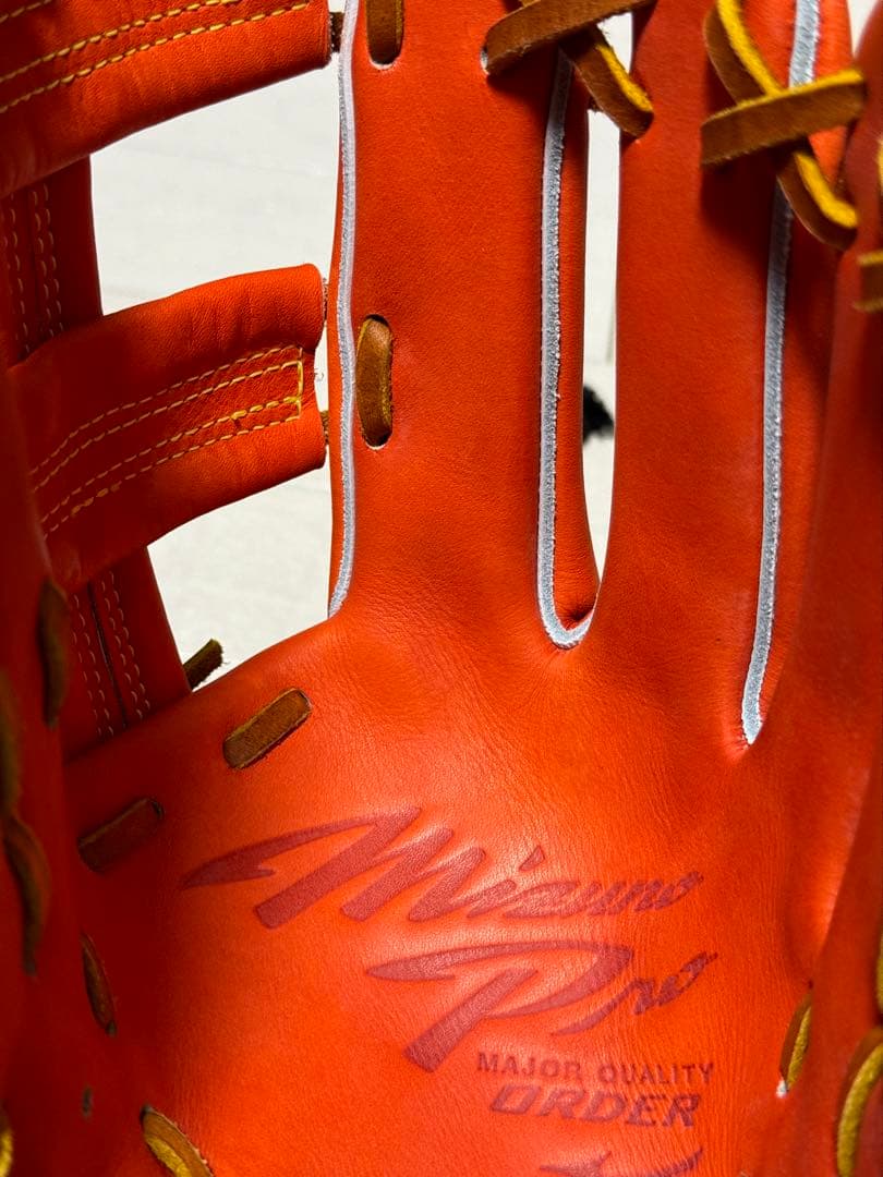 Mizuno Pro 硬式オーダーグローブ 長岡モデル+5mm 小ユニ仕様