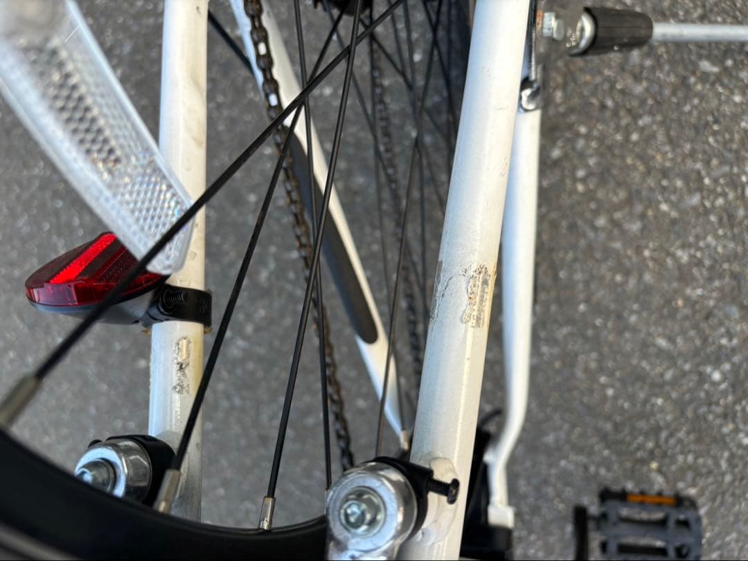 丸石サイクル　電動アシスト自転車 ビュースポルティーボex ホワイト