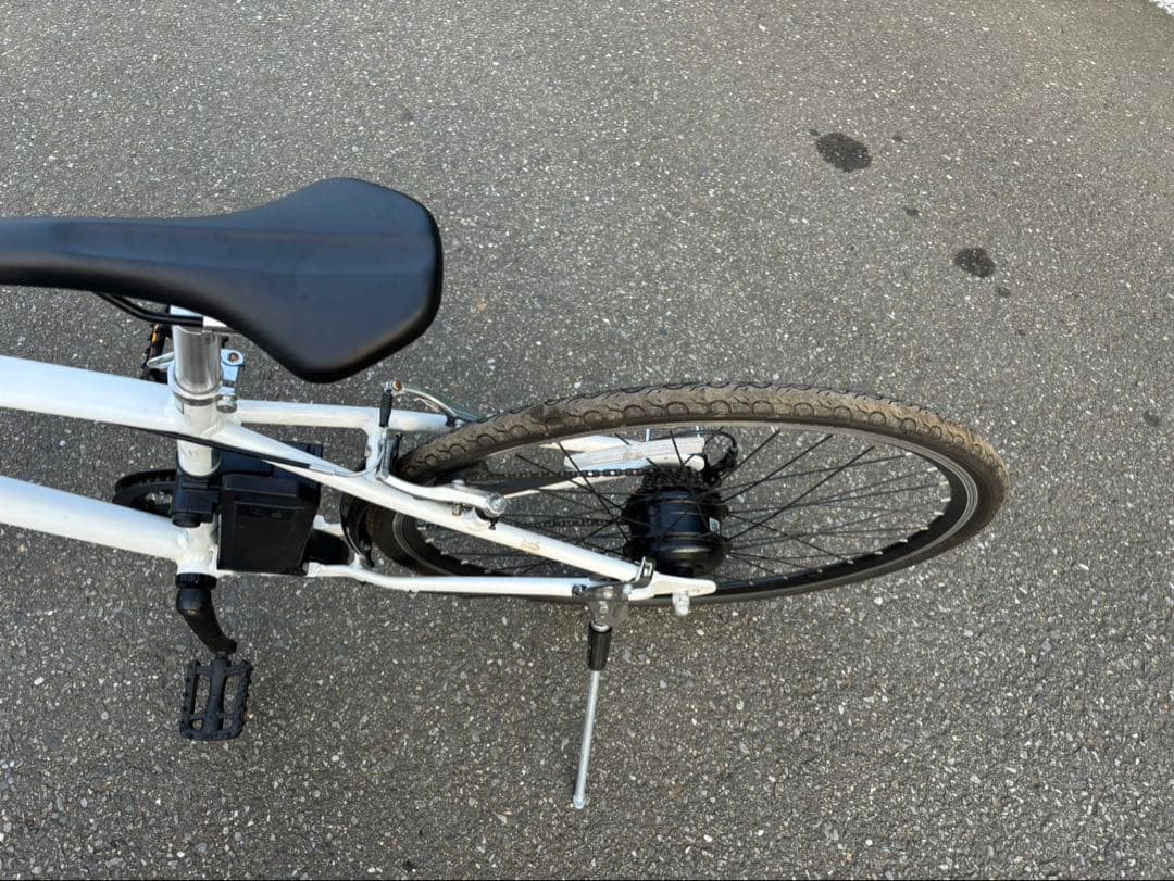 丸石サイクル　電動アシスト自転車 ビュースポルティーボex ホワイト